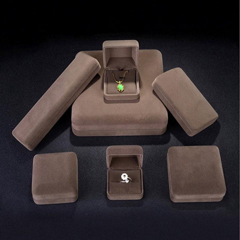 Iron Embryo Flannelette Jewelry Box