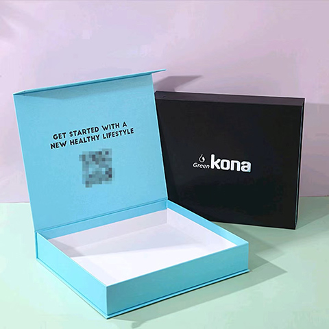 Classic Flip Top Box with Hot Stamping Brand