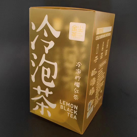 Attractive Foldable Transparent PET Box with Printing