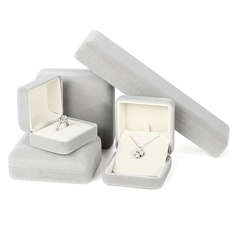 Iron Embryo Flannelette Jewelry Box
