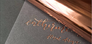 Hot stamping with Golden