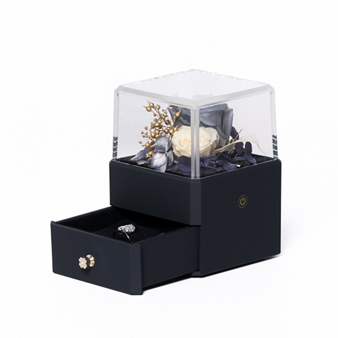 Luxury Drawer Box with Eternal Flower