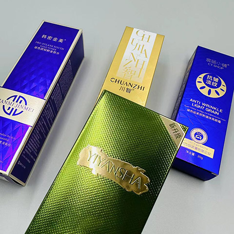 Special Effects on Die Cut Box with Grain-pressing, Special Embossing...