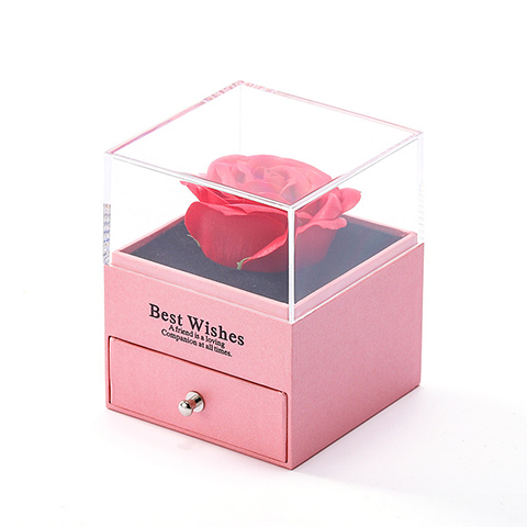 Luxury Drawer Box with Eternal Flower