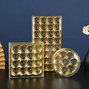 PS Inlay Tray with Electroplating Effect