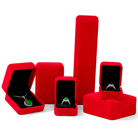 Iron Embryo Flannelette Jewelry Box