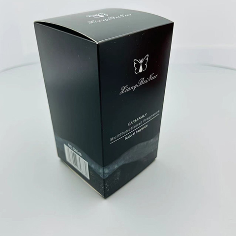 Die Cut Beauty Box with Metallic Paper