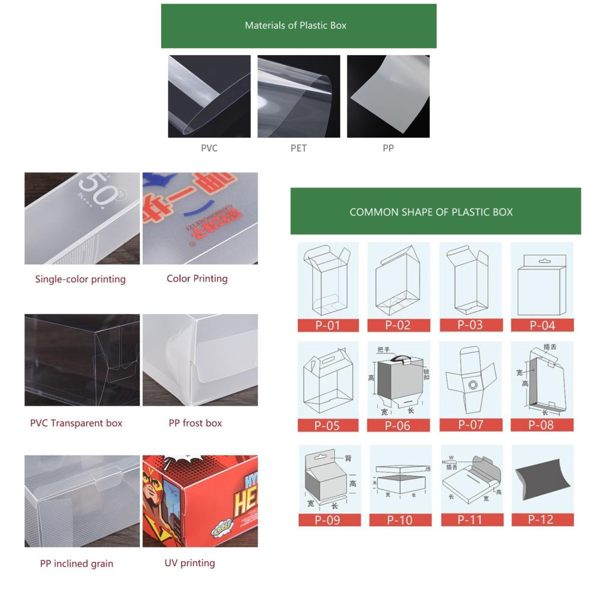 Color-Printed Plastic Box