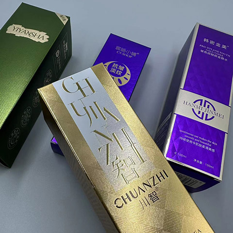 Special Effects on Die Cut Box with Grain-pressing, Special Embossing...