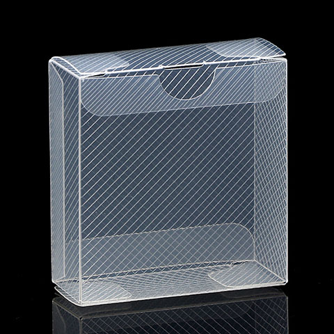Transparent PET Box with Grain