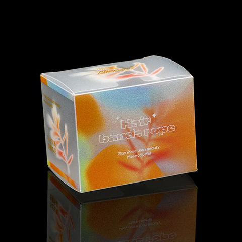 Attractive Foldable Transparent PET Box with Printing