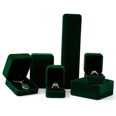 Iron Embryo Flannelette Jewelry Box
