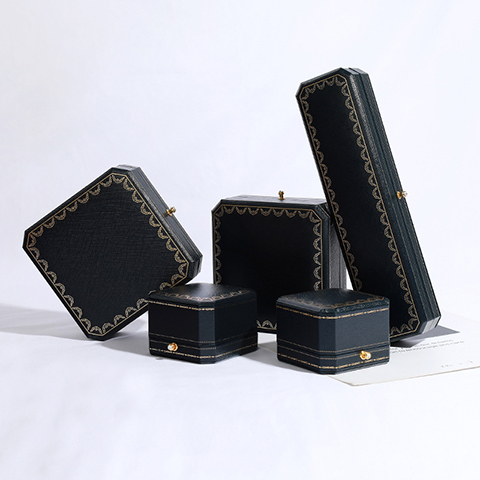 Octagonal Ring Box