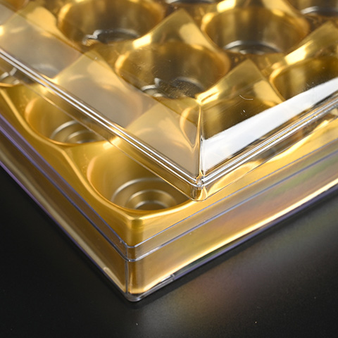PS Inlay Tray with Electroplating Effect