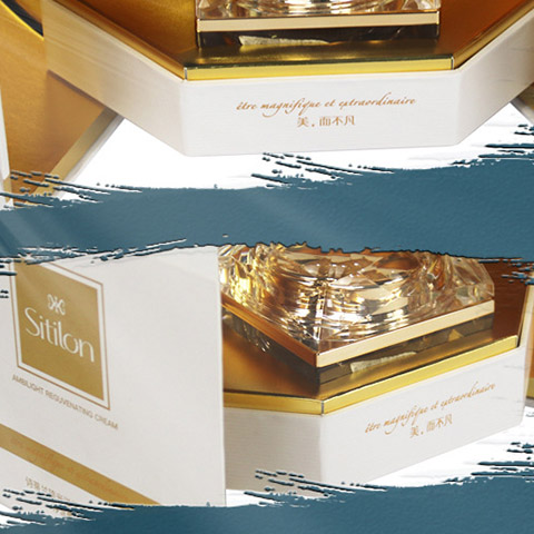 Classic Diagonal Square Perfume Box