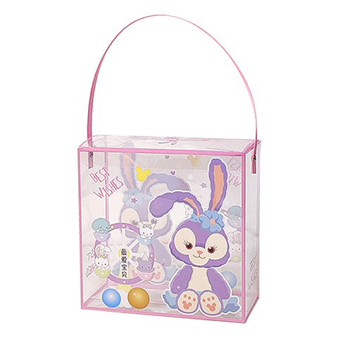 Transparent PVC Cartoon Picture Handbag