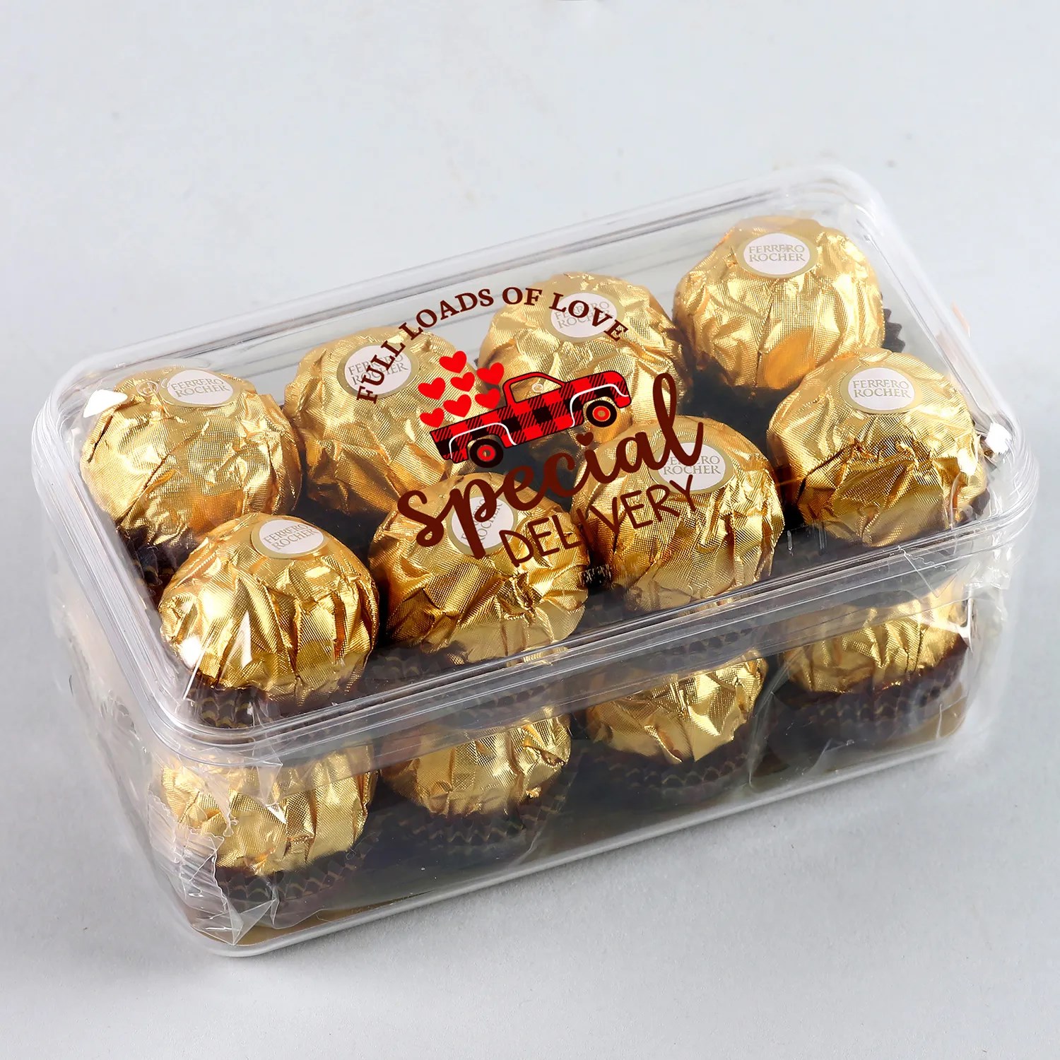 Clear Acrylic Chocolate Box 