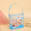 Transparent PVC Cartoon Picture Handbag
