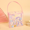 Transparent PVC Cartoon Picture Handbag