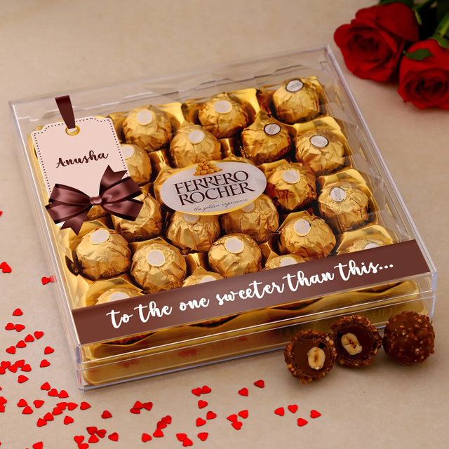 Clear Acrylic Chocolate Box 