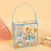 Transparent PVC Cartoon Picture Handbag