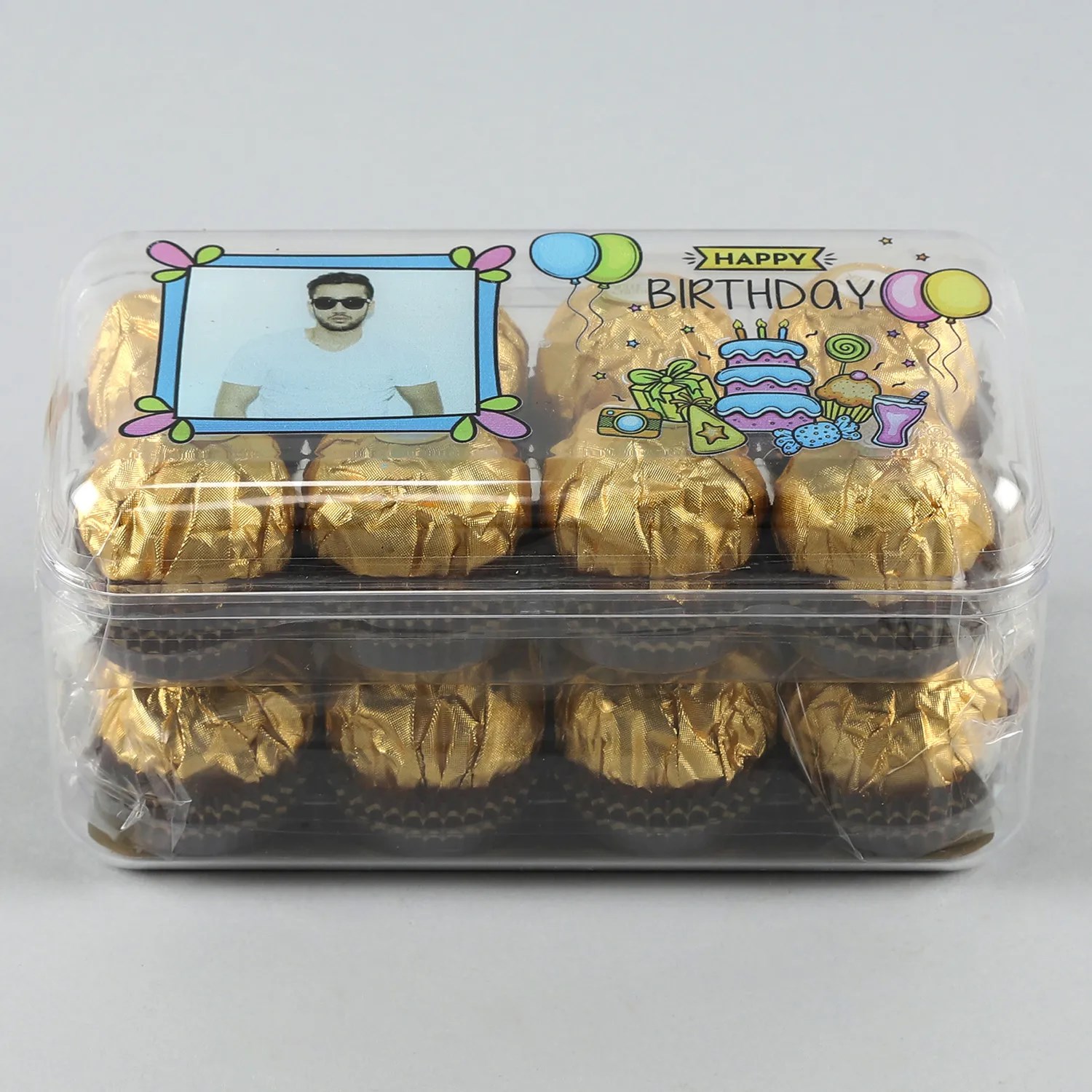 Clear Acrylic Chocolate Box 